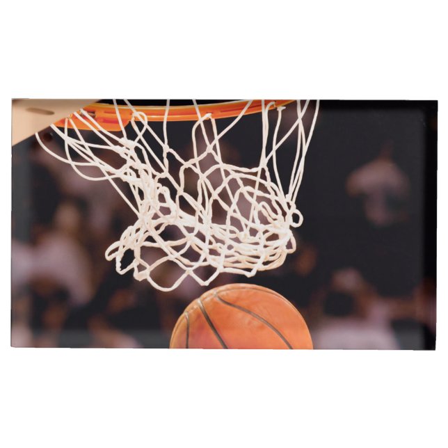Basketball Scoring Place Card Holder (Front)