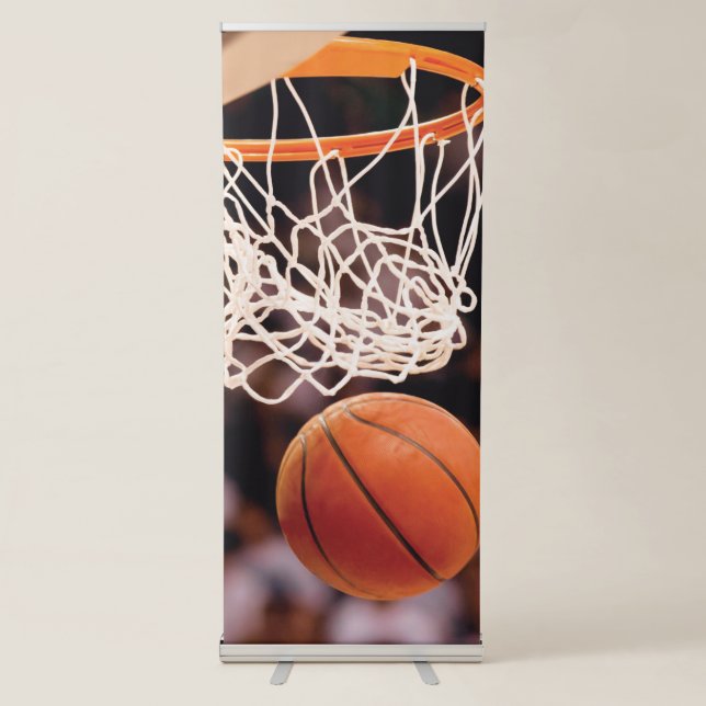 Basketball Scoring Retractable Banner (Front)