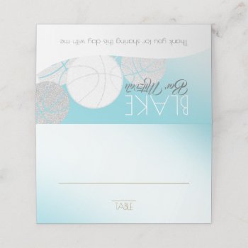 Basketball Seating Card by InBeTeen at Zazzle
