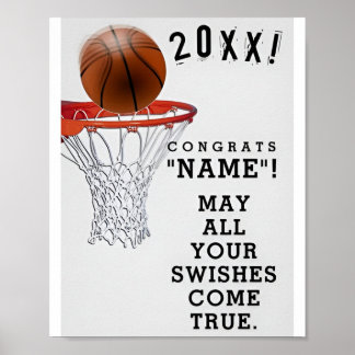 Basketball Senior Night Basketball Posters