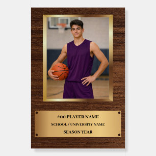 Basketball Senior Night Custom Photo Collage Cheer Foam Board