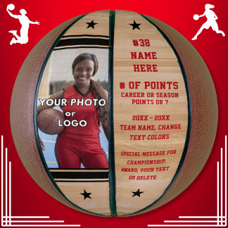 Basketball Senior Night Gift Ideas with PHOTO