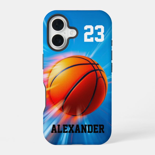 Basketball Shield Iphone Case (Back)
