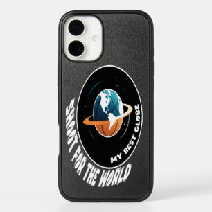 Basketball   Shoot for the World   My best globe  iPhone 16 Plus Case