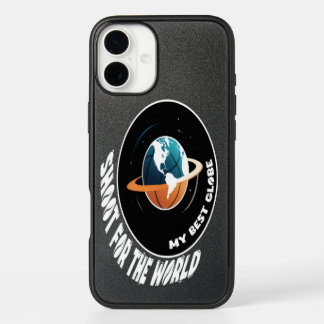 Basketball | Shoot for the World | My best globe iPhone 16 Plus Case