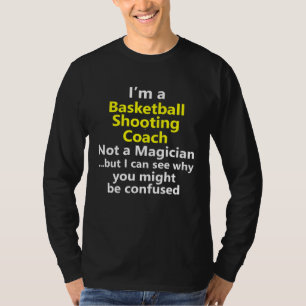 Basketball Shooting Coach Trainer Jump Shot Shoote T-Shirt