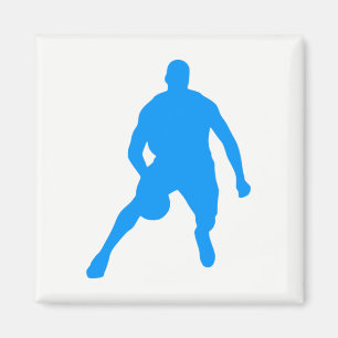 Basketball Silhouette Magnet