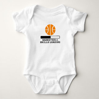 Basketball Skills Loading Baby Bodysuit