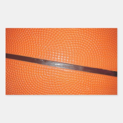 Basketball Skin Rectangular Sticker