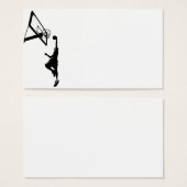 Basketball Slam Dunk Silhouette (Front & Back)