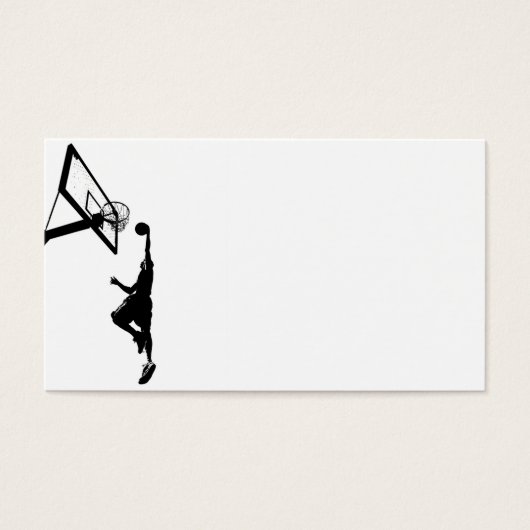 Basketball Slam Dunk Silhouette (Front)
