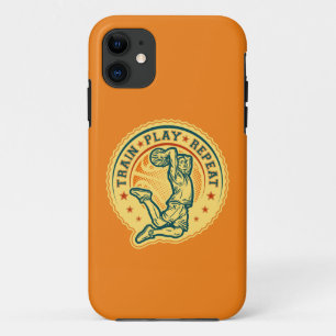 Basketball Slam Dunk Vintage Design iPhone 11 Case