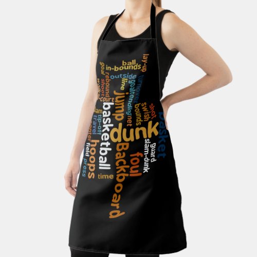 Basketball Slam Fun Special Cooking Fun Time Apron