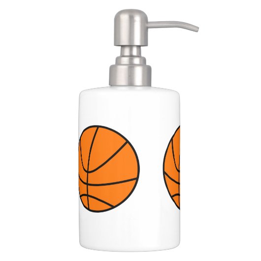 Basketball Soap Dispenser And Toothbrush Holder (Right)
