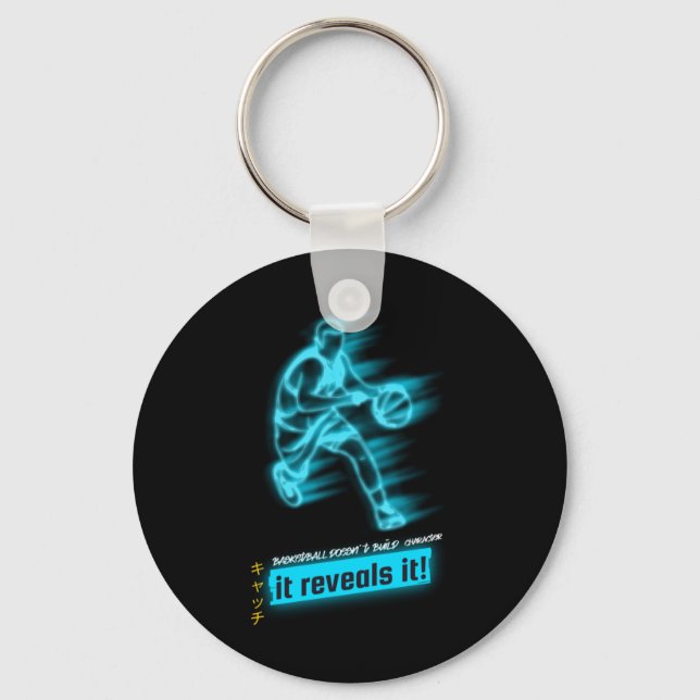 Basketball Spirit  Keychain (Front)