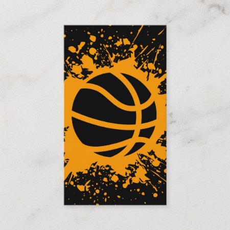 Basketball Splatz Business Card