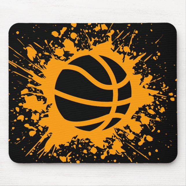 basketball splatz mouse pad (Front)