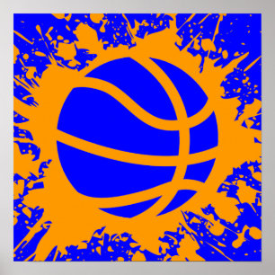 basketball splatz poster