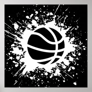 basketball splatz poster