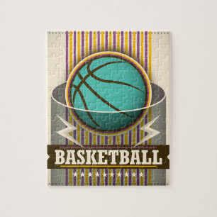 Basketball Sport Ball Game Cool Jigsaw Puzzle