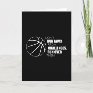 Basketball Sport Basketball Player Team Gift Idea Card