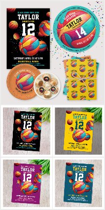 BASKETBALL SPORT BIRTHDAY