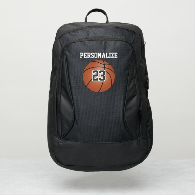 Basketball - Sport  DIY Name & Number  Port Authority® Backpack (Front)