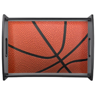 Basketball Serving Trays - Food Trays | Zazzle