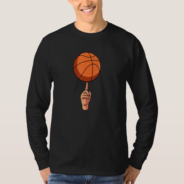 Basketball Sport Player  Hoops Streetball Baller B T-Shirt (Front)