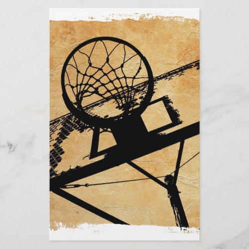 basketball sport pop art stationery