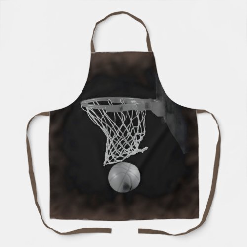 Basketball Sports Art Apron