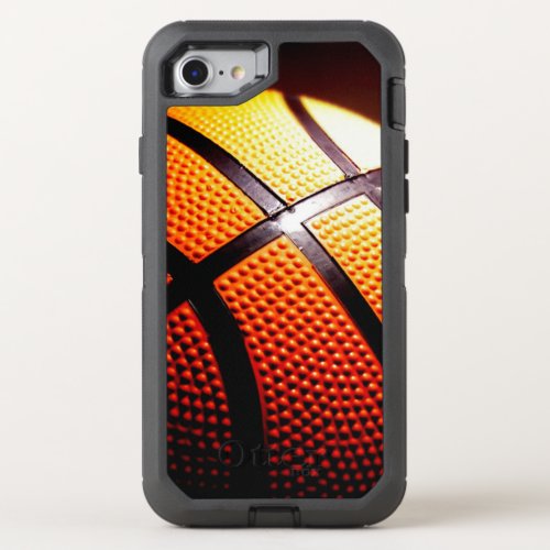 Basketball Sports B_Ball Play OtterBox Defender iPhone SE87 Case