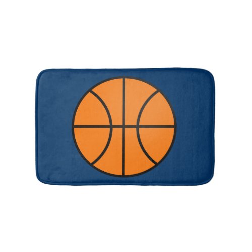 Basketball Sports Bath Mat Bathroom Rug