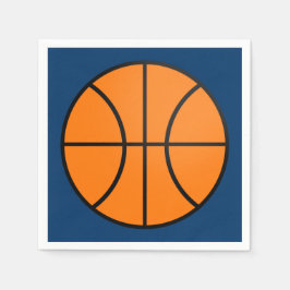 Basketball Sports Birthday Party Event Napkins