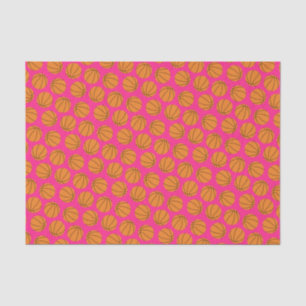 Basketball Sports Birthday Party Pink Tissue Paper