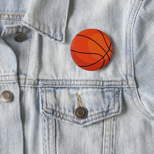 Basketball Sports Button (In Situ)
