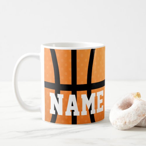 Basketball Sports Design Coffee Mug Cup
