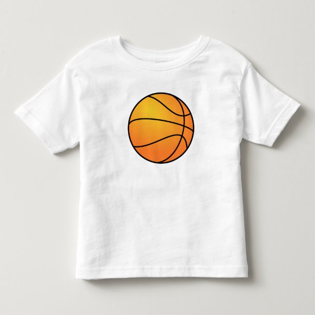 Basketball Sports Design Toddler T-shirt (Front)