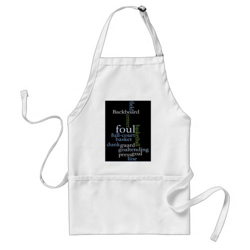 Basketball Sports Fanaticjpg Adult Apron