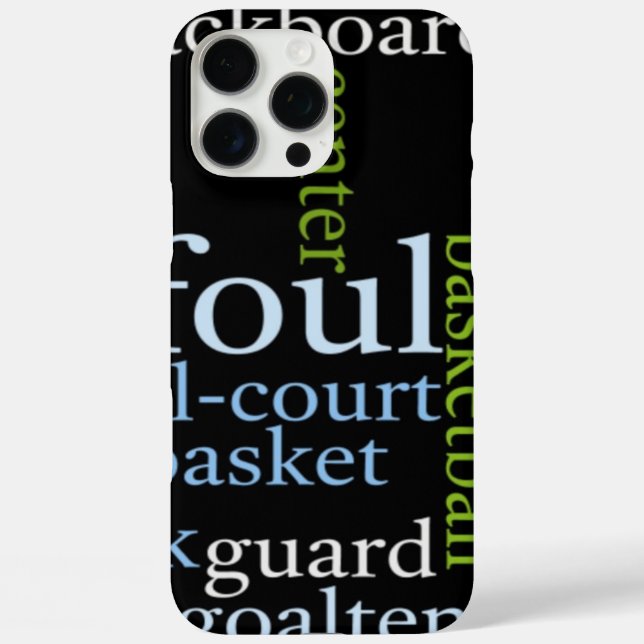 Basketball Sports Fanatic.jpg Case-Mate iPhone Case (Back)
