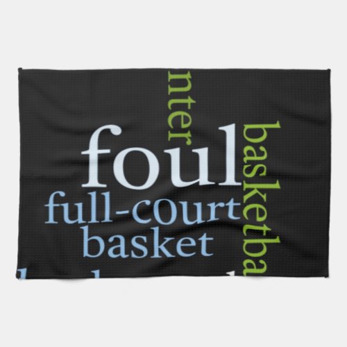 Basketball Sports Fanaticjpg Towel