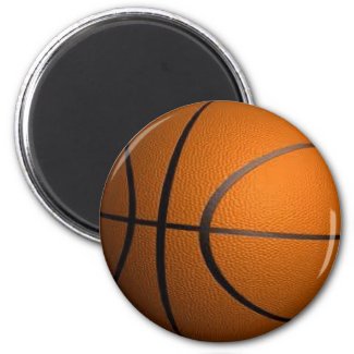 Basketball Sports Fridge Magnet