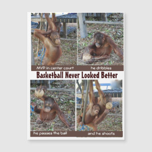 Basketball Sports Heroes Postcard