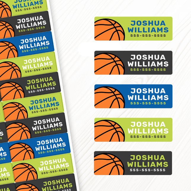 Basketball sports name phone number property labels (Basketball sports name phone number property labels)