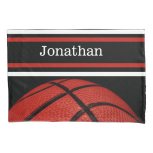 Basketball Sports Name, Player Coach Teammate Pillow Case
