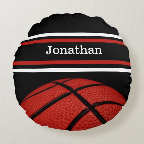 Basketball  Sports Name Player Coach Teammate Round Pillow