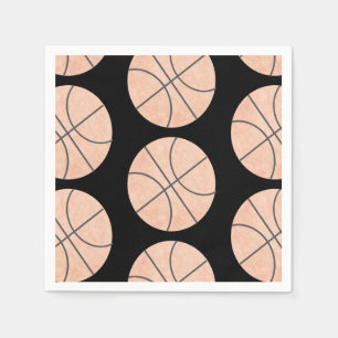 Basketball Sports Napkins Watercolor Any Color