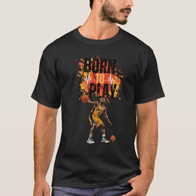 Basketball sports  T-Shirt (Front)