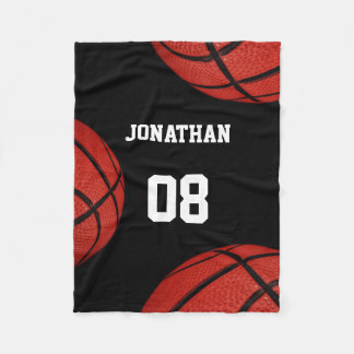 Basketball Sports Team Personalized blanket