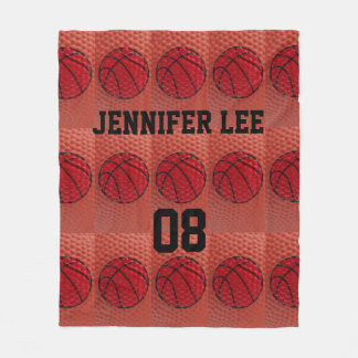 Basketball Sports Team Personalized blanket